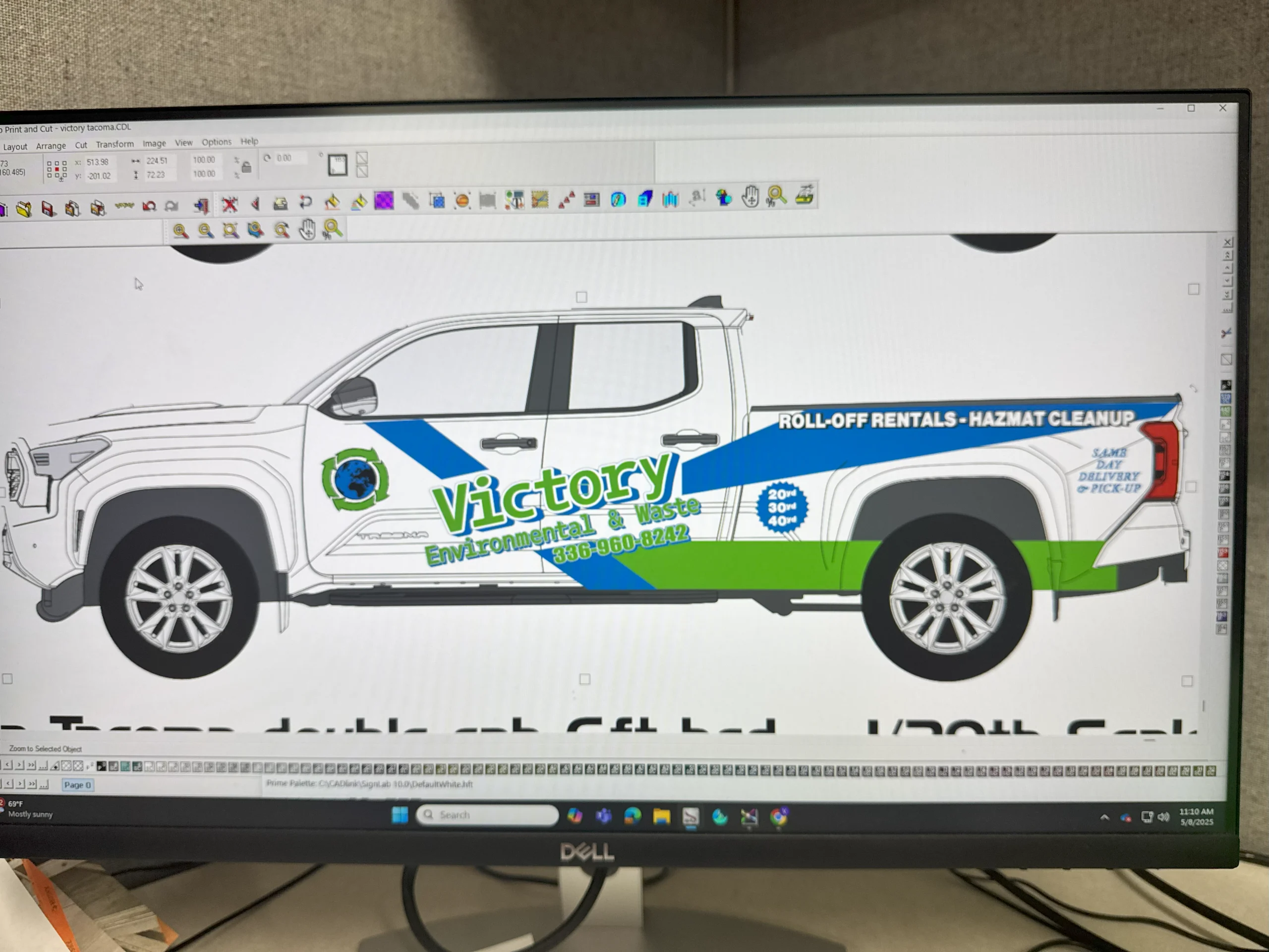Before — vehicle wrap